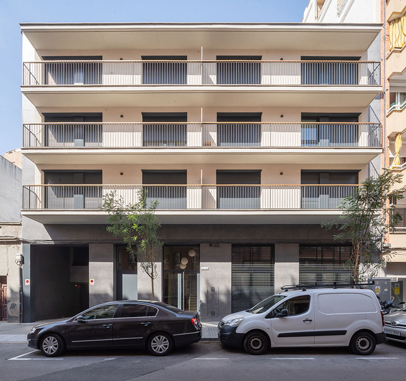 Edificio para 15 viviendas y aparcamiento.
Hospitalet de Llobregat - Barcelona
Año: 2020
